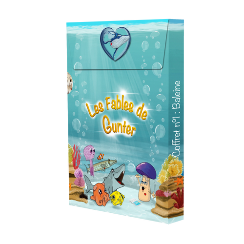 Coffret éducatif Baleine (01) – 5 Fables de Gunter