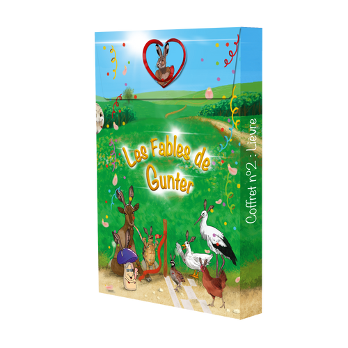 Coffret éducatif Lièvre (02) – 5 Fables de Gunter