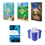 3 Coffrets éducatifs (Baleine, Lièvre, Hibou) + L’Économie Bleue 5.0