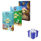 Pack de 3 Coffrets éducatifs : Baleine, Lièvre & Hibou